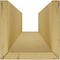 Ekena Millwork 3-Sided (U-beam) Rough Sawn Endurathane Faux Wood Ceiling Beam, Premium Hickory, 8"W x 8"H  x 20'L BMRS3C0080X080X240ZH - alternate 8